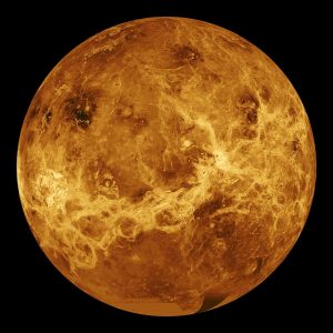 The hellish surface of venus